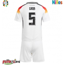Camiseta Alemania Pascal Gross #5 Primera Equipación para niños Eurocopa 2024 manga corta (+ pantalones cortos)